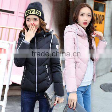 Women 2017 New Parka Casual Outwear Military Hooded