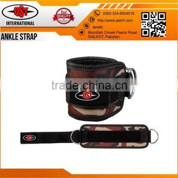 Multi Color New Style D Ring Ankle Strap Weight Lifting / Gym For Men Womens