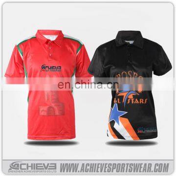 Wholesale Slim Fit Polo Shirt, Sports Bowling Polo Shirts