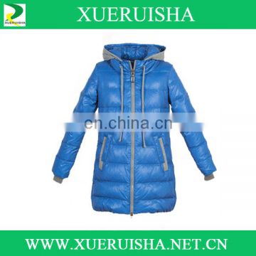 China supply hotsale woman goose down coat for winter