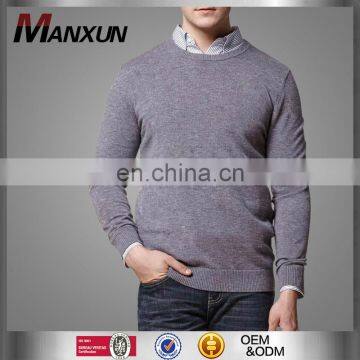 Latest Classical Men Sweater Design Atumn High Quality Pullover Sweater