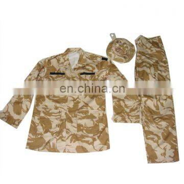 Irap Iran style three color desert camouflage military clothing for men