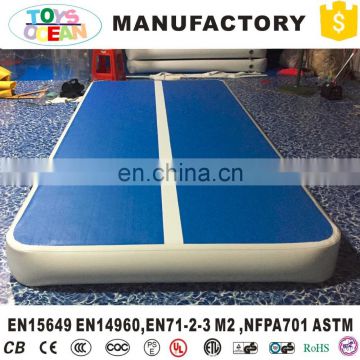 inflatable gym mat,factory directly supply inflatable air track ,inflatable air mattress for gym training for sale