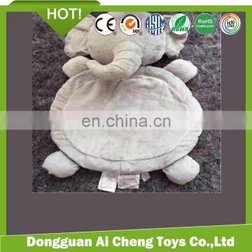 Dongguan Manufacturer customize plush animal mat for baby