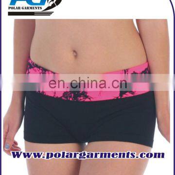 Pink waistband women short