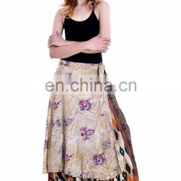 Indian Rapron Skirts Party Dress For Women Knee Length Wrap Skirts Summer Fashion Beach Skirts Long Skirt Maxi Beach