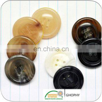 Fashion Clear Rose Plastic Coat and Blazer Buttons for Cloth photo-3