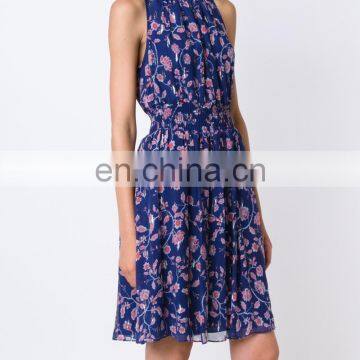 MIKA2486 Floral Print Flared Dress photo-3