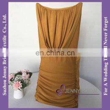 C053E gold spandex chair covers caps chair covers wedding decoration spandex