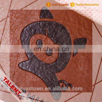 Custom High Cost Performance Synthetic Leather Patch Label For Product Decoration photo-3