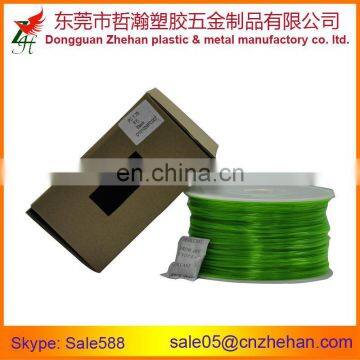 High quality empty plastic spool HIPS/PC/PLA/ABS 3D printer filament with ROHS certificate