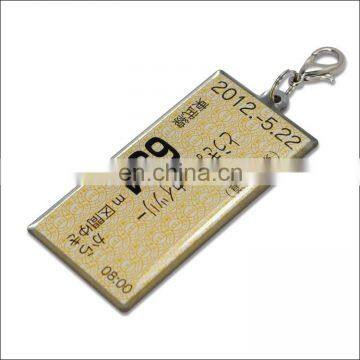 printing custom metal hang tag chains