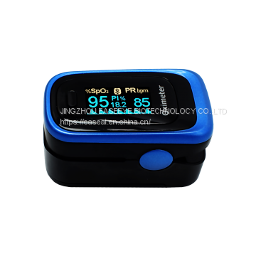 Bluetooth Finger Pulse Oximeter Heart Rate SpO2 Sleeping Monitor Sapphire DB12