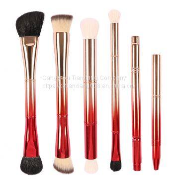 DOUBLE-END 6 PIECES BRUSH COLLECTION