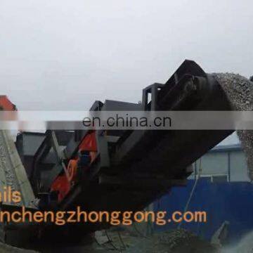 Portable crushing station,crusher plant,sand making machine