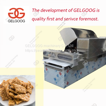 2019 New Design Fully Automatic Sesame Candy Bar Making Machine in Plant