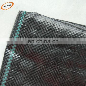 Black Plastic poly anti barrier weed control film