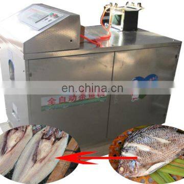 New type of China professional automatic fish scale removing and killing machine direct implementation to kill the fish scales