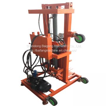 Lifting Type Electric Power Portable Hydraulic Water Well Drilling Rig