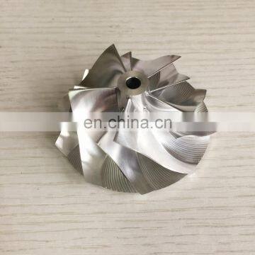 CT20B 5+5 Blades 50.00/68.00mm High Performance Turbo Billet/milling/aluminum 2618 Compressor Wheel photo-2