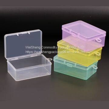 China Manufacturer Weisheng Plastic Small Box Customize OEM Storage Case Oral Dental Floss Case Wholesale Storage Packing Box