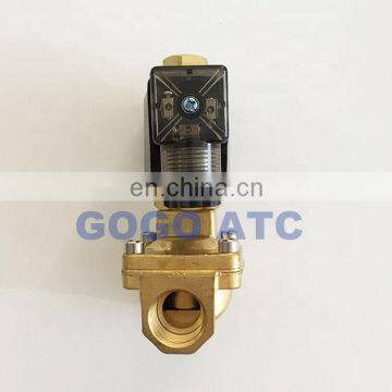 GOGO Normally Open 2 Way Pilot Diaphragm Brass Solenoid Valves for Water Flow Control 3/8" BSP 24vdc 15mm PX-10K NBR 0.5-13bar photo-4