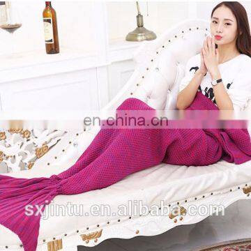 Electric Blankets of Mermaid Tail Blanket and Sofa Blanket photo-2