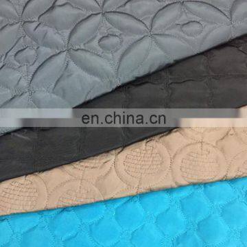 Ultrasonic quilting and pressing cotton for jacket quilting fabric Taffeta/pongee/peach skin HuaLi