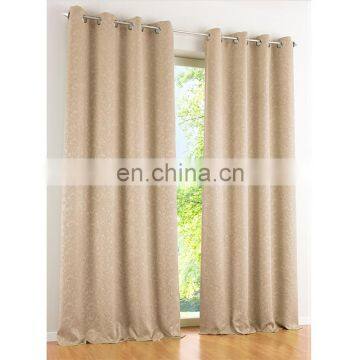 i@home home textiles 2018 new design embossed eyelets and tape blackout decorated window curtain with high quality tested