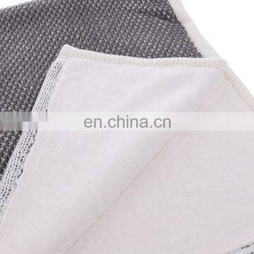 Qualified Grade and Spring/Autumn Season Soft Touch Knitted Sherpa Blanket photo-3