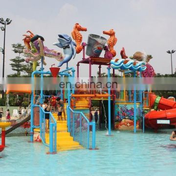 Tongxin 2018 Hot sale water park sea theme water slide