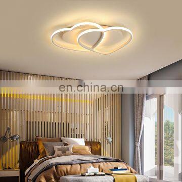 New Design Love Wedding Room Ceiling Lamp Aluminum Creative Chandelier Bedroom Lamp photo-6
