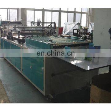 Triangle Special-shaped Plastic BOPP Fresh Flower Bag Making Machine With Hole Puncher With Bottom Sealing Bars With Perforating