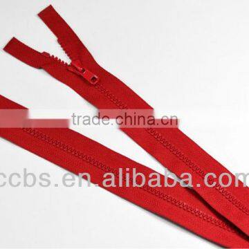 Cheap Red Garment No.3 Plastic Zipper