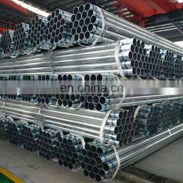 Pre-galvanized GI steel tubes 59*2.0mm from Tianjin China