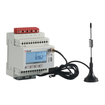 Residual Current Measuring Din Rail Wireless Energy Meter ADW300