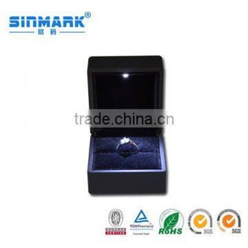 Customize Unique Engagement Ring Boxes ,leather Jewellery Boxes,necklace and Earring Gift Box photo-5