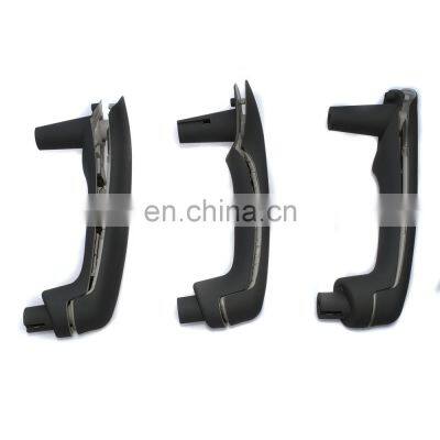 Free Shipping!Inner Door Grab Handle Cover Bezel Window For VW Golf Jetta Gray LEFT DRIVER photo-4