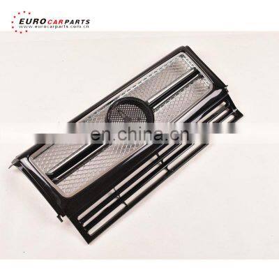 Front Grille for G-class W463 G350 G450 G500 G55 G63 Grille 1999-2017year Abs Material Black Grille For G63 G65 photo-2