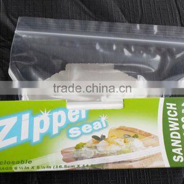 Customized Color Plastic Food Storage Bags With zipper