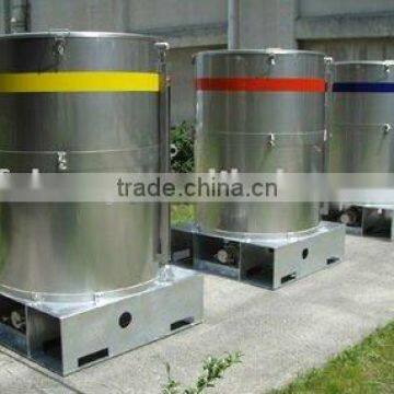 Custom stainless steel ibc tank container for high viscosity liquid