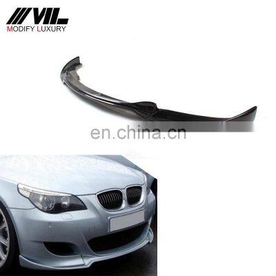 Carbon Fiber E60 M5 Front Bumper Lip for BMW 5 Series E60 M5 2006-2010