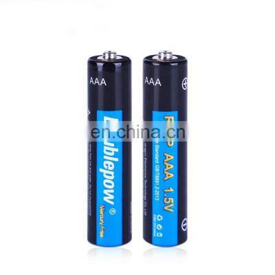 Long life 1.5V R03P AAA Carbon Zinc dry cell primary battery for remote control