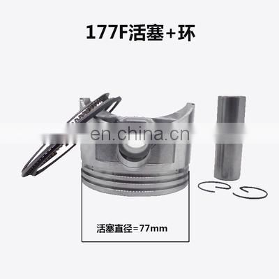 Gasoline Generator Parts 177F GX270 4KW piston rings piston assembly