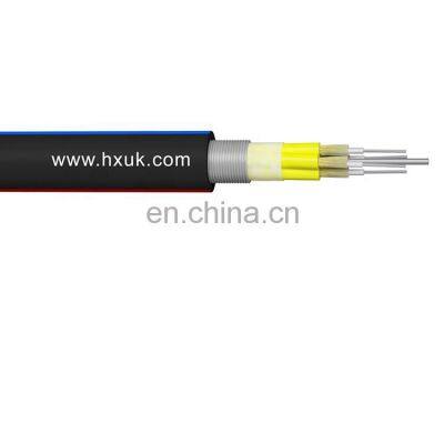 Hanxin GYJTA Longitudinal Coated Aluminium Moistureproof Layer Waterproof Stern 2 4 6 8 10 12 Core Outdoor Fiber Optic Cables