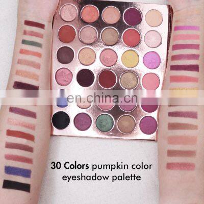 Private Label Small Quantity 30 Colors Make Your Own Eyeshadow Palette Natural Eye Shadow Vegan Pallet