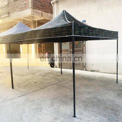 Cheap custom camouflage canopy sale pop up work trade show tent 4x4