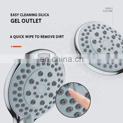 Hot Sale ABS Plastic Watermark Bathroom Rainfall Hand Shower Hand Held 5 Functions Shower Head photo-4