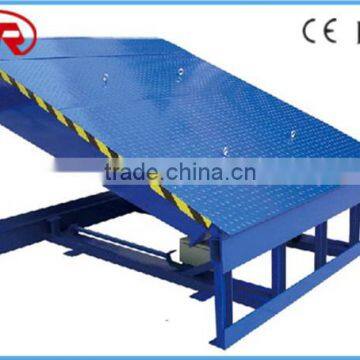 static hydraulic aluminium yard ramp for sale