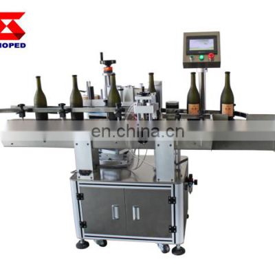 Semi automatic round bottle labeling machine T-401 with high accruacy